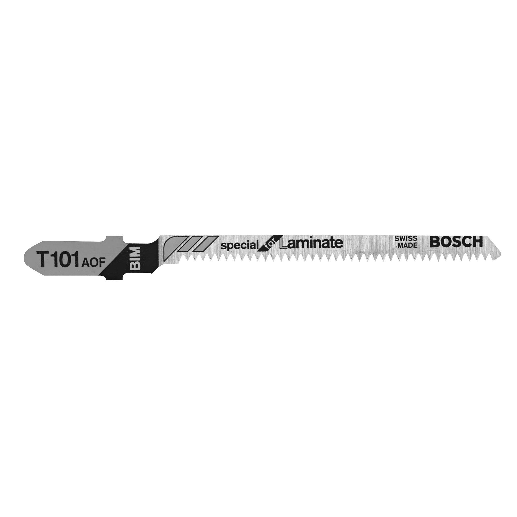 Foto 2 pulgar | Hojas De Sierra Caladora Bosch T101aof, 5 Piezas, 82 Mm, 20 Tpi, Para Laminado - Venta Internacional.