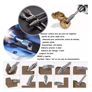 Foto 3 | Kit Brocas Eo Safe Imports ESI-6935 color Plata 10 Piezas