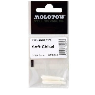 Foto 1 | Puntas Cincel Suave Intercambiables 2 mm Serie 200 Molotow