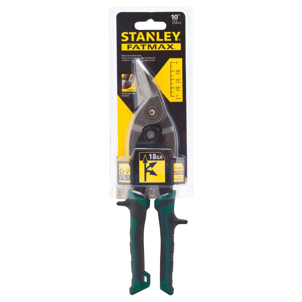 Foto 2 pulgar | Aviation Snips Stanley FMHT73557 Fatmax de Corte Derecho - Venta Internacional