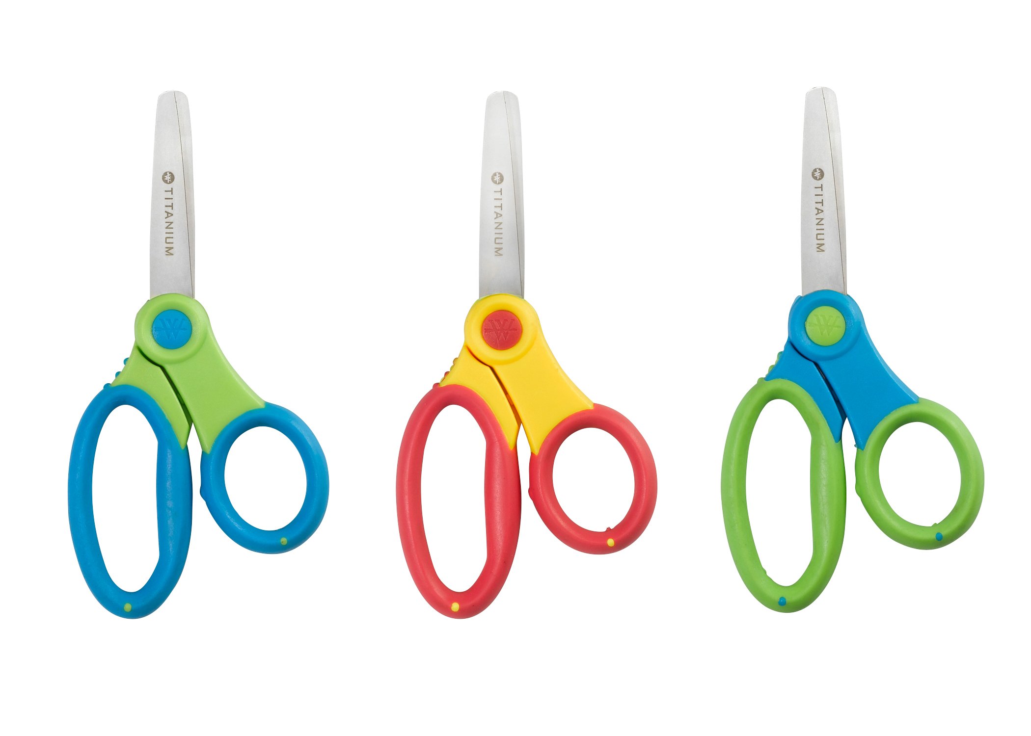Foto 5 pulgar | Tijeras Westcott Kids Con Punta De Titanio  13 Cm - Venta Internacional.