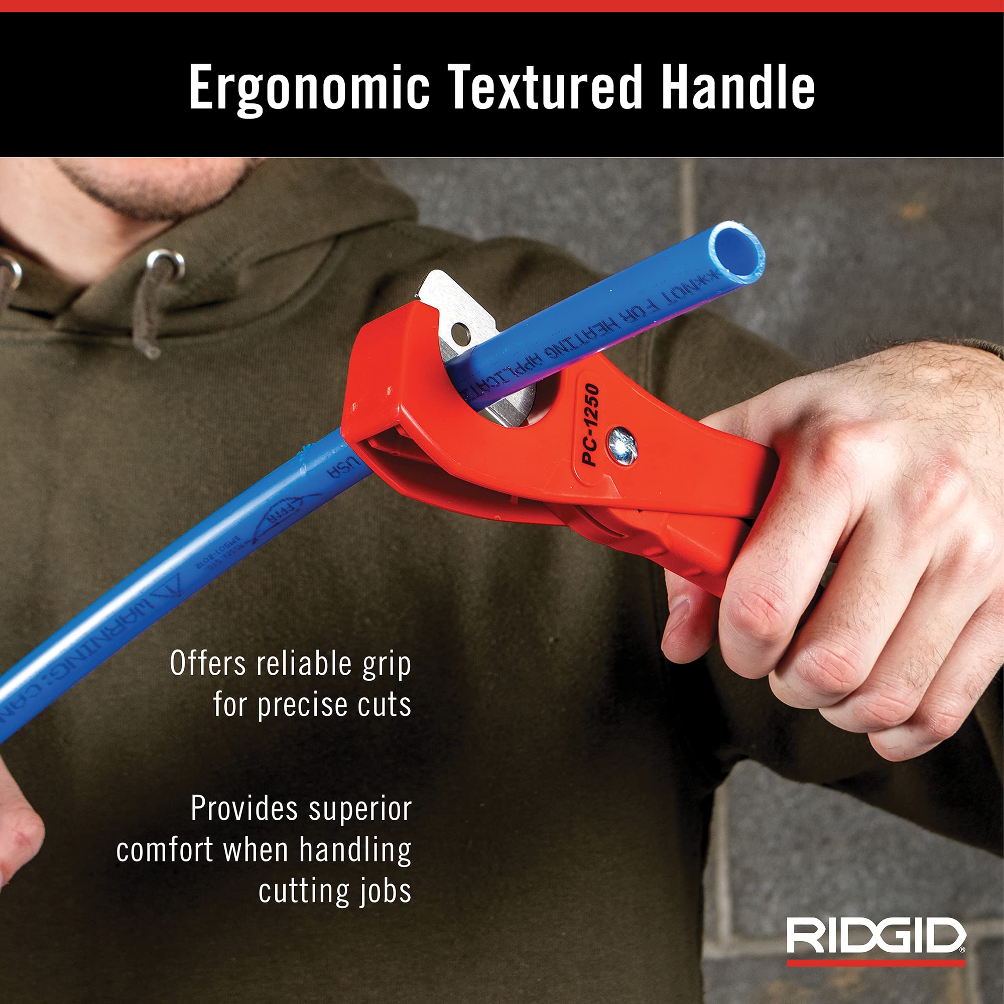 Foto 8 pulgar | Cortador De Tubos Y Tuberías Ridgid Pc-1250 Para Plástico De 3-42 Mm - Venta Internacional.