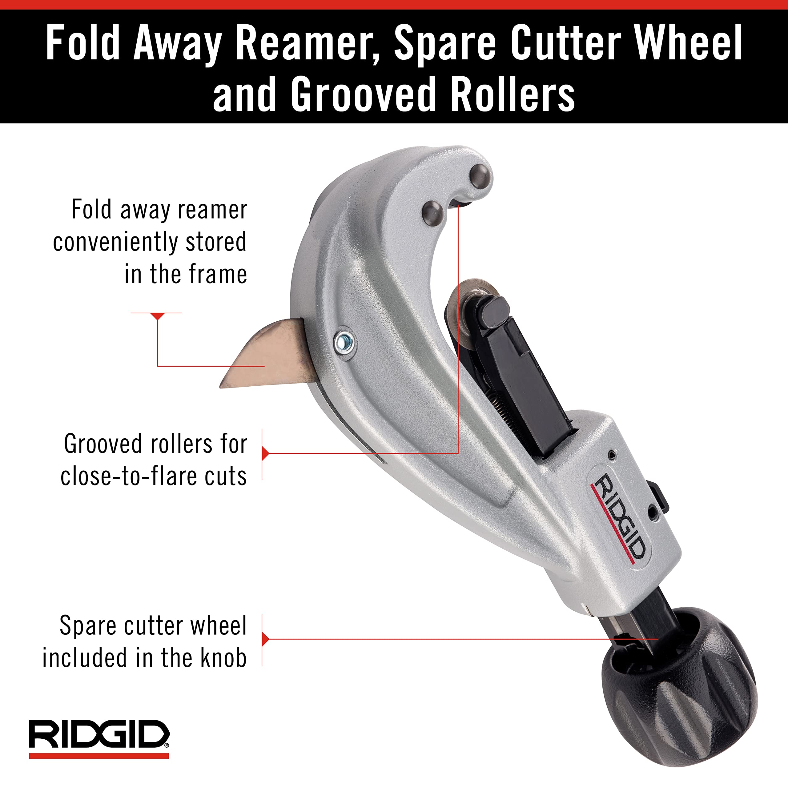 Foto 7 pulgar | Cortador De Tubos Ridgid 151 De 1/4 A 1-5/8 Pulgadas Para Cobre Y Latón - Venta Internacional.