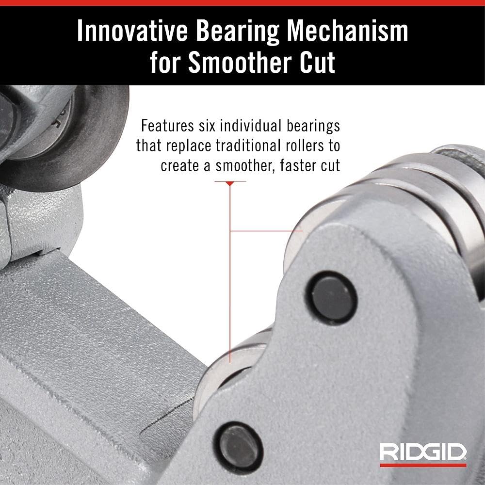 Foto 5 | Cortadora De Tubos Ridgid 29963 Modelo 35s De Acero Inoxidable 6-35 Mm - Venta Internacional.