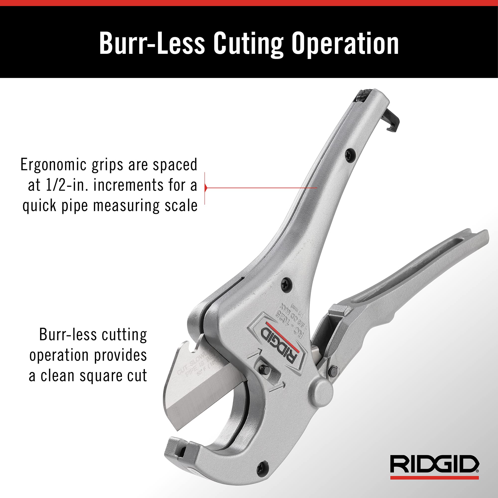Foto 6 pulgar | Cortador De Tubos Y Tuberías Ridgid Rc-1625, Aluminio, Acción Con Trinquete - Venta Internacional.