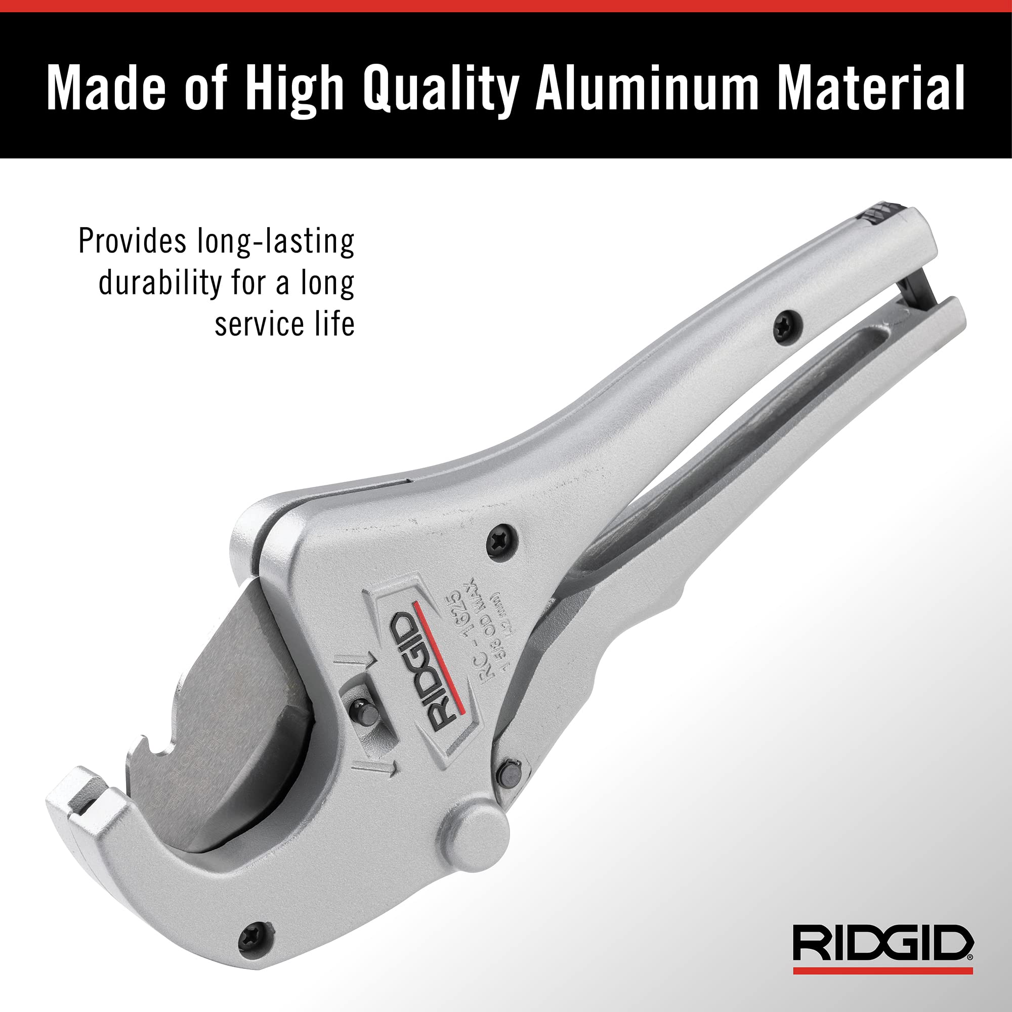 Foto 8 pulgar | Cortador De Tubos Y Tuberías Ridgid Rc-1625, Aluminio, Acción Con Trinquete - Venta Internacional.