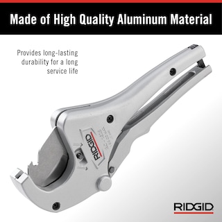 Foto 7 | Cortador De Tubos Y Tuberías Ridgid Rc-1625, Aluminio, Acción Con Trinquete - Venta Internacional.