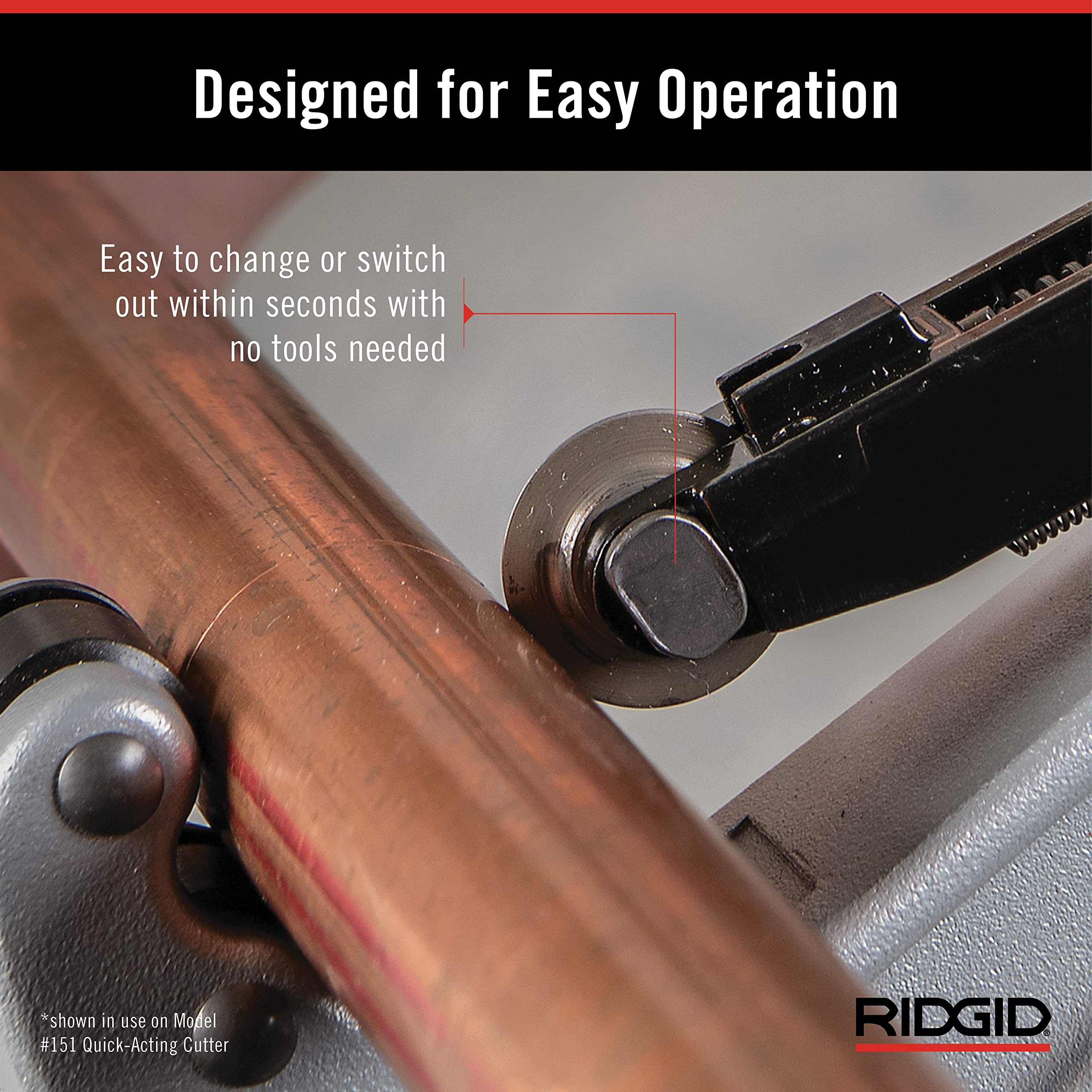 Foto 7 | Rueda de Repuesto para Cortatubos Ridgid E-3469 41317 - Venta Internacional