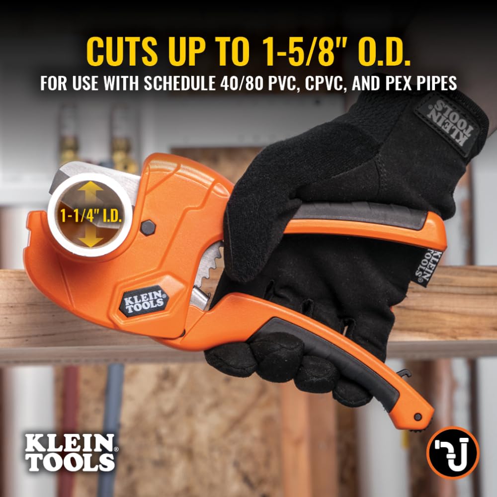 Foto 2 | Cortador de Tubos Klein Tools 50063 con Trinquete de PVC de 1-1/4 Pulgadas - Venta Internacional