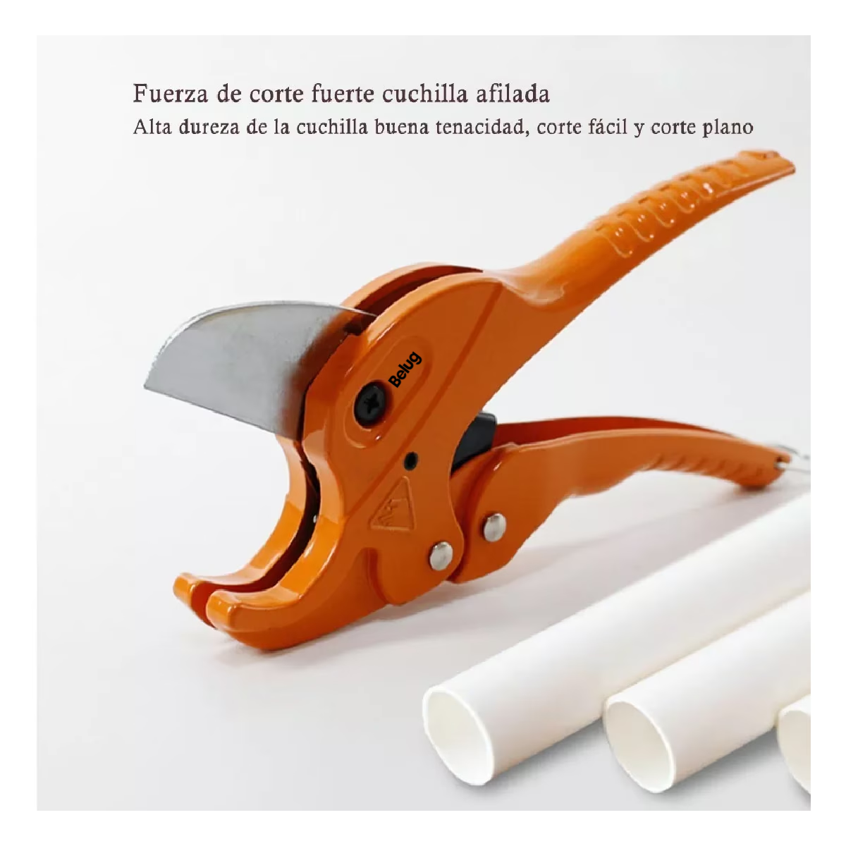 Foto 4 pulgar | Cortador De Tubo De Pvc, Belug Hasta 42mm Naranja
