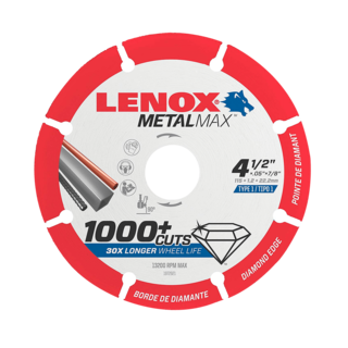 Foto 1 | Disco de Corte de Diamante Lenox Metalmax de 4-1/2x1.2mm