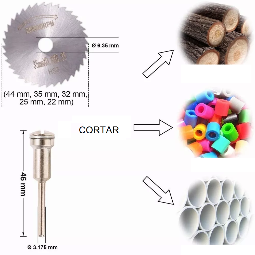 Foto 5 | 66 Kit Discos Belug Corte Sierra Hss Para Dremel Taladro