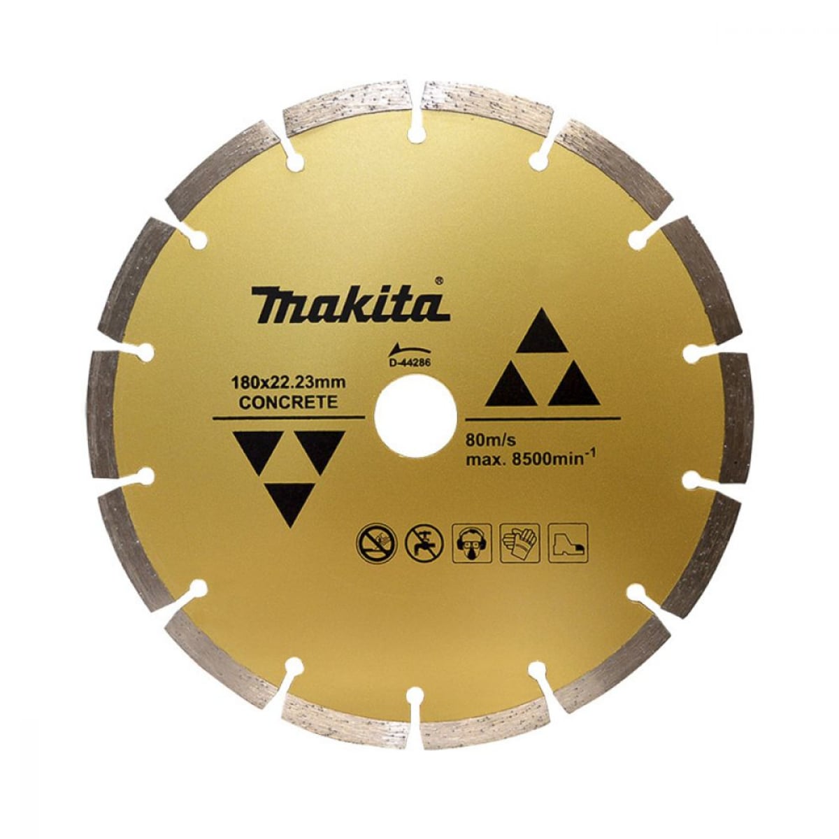 Disco Diamante Makita 7”x0.08”x7/8” Segmentado Usos Generales $413
