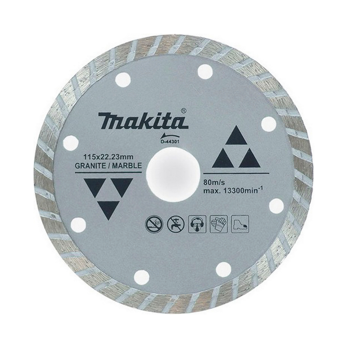 Disco Diamante Makita 4.1/2”x0.07”x7/8” Turbo Granito