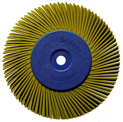 Cepillo Radial Termoplástico Blue Force G-80 6x1/2x1 4853 Amarillo