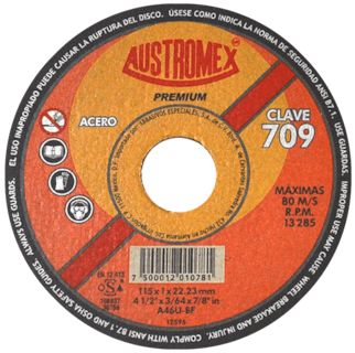 Foto 2 | Disco de Corte Multipropósito Total Cut G-46 Austromex 708