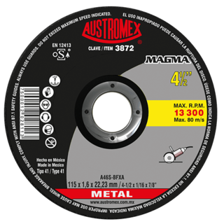 Foto 2 | Disco de Corte para Metal Magma G-24 Austromex 3871