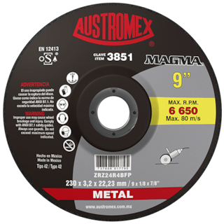 Foto 1 | Disco de Corte para Metal Magma G-24 Austromex 3851