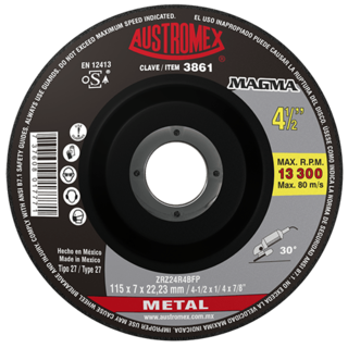 Foto 2 | Disco de Corte para Metal Magma G-24 Austromex 3851