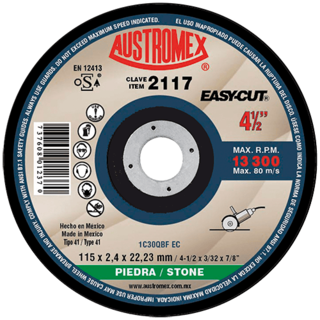 Foto 1 | Disco de Corte para Piedra Easy-Cut G-30 Austromex 2117