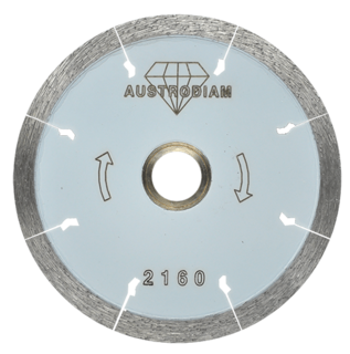 Foto 1 | Disco de Diamante Blanco Rin Continuo Porcelanato con Desahogos Tipo Flecha Austromex 2160