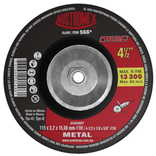 Foto 1 | Disco de Corte para Metal Hum G-24 Austromex 566a
