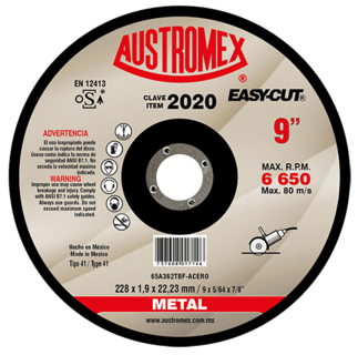 Foto 1 | Disco de Corte para Metal Ferroso Easy-Cut G-46 Austromex 2020