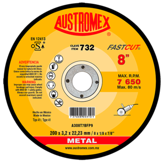 Foto 1 | Disco de Corte para Metal Fastcut G-30 Austromex 732