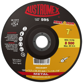 Foto 1 | Disco de Corte Austromex para Metal 7"