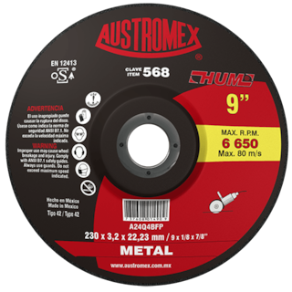 Foto 1 | Disco de Corte para Metal Austromex 568 Hum G-24