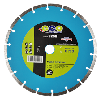Foto 2 | Disco De Diamante Turbo Para Uso General Eco Austromex 3257