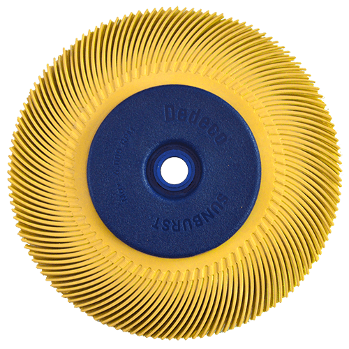 Cepillo Radial Termoplástico Amarillo G-80 6x1/2x1 Austromex 4854