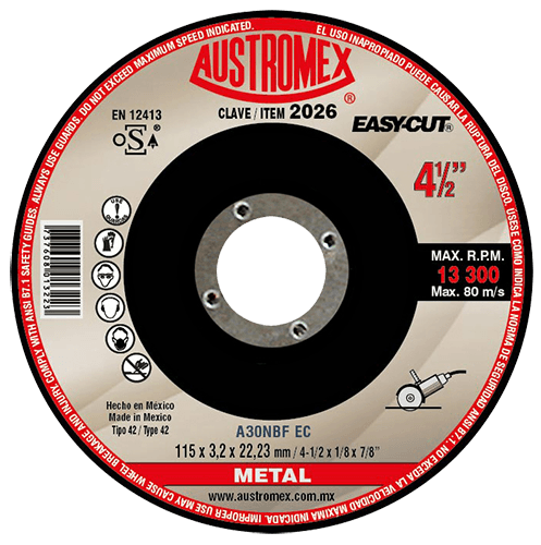 Foto 1 | Disco de Corte para Metal Easy-cut G-30 Austromex 2026