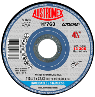 Foto 2 | Disco de Corte para Metal Fastcut G-30 Austromex