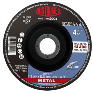 Foto 1 | Disco de Desbaste para Metal Easy-Cut G-24 Austromex 2004