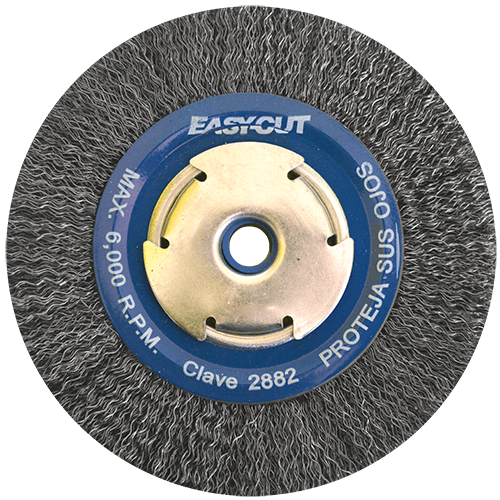 Cepillo Circular de Alambre Ondulado Easy-cut Austromex 2882