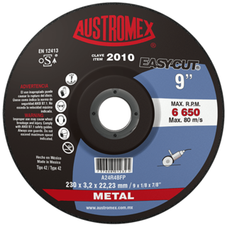 Foto 1 | Disco de Corte para Metal Easy-cut G-24 Austromex 2010