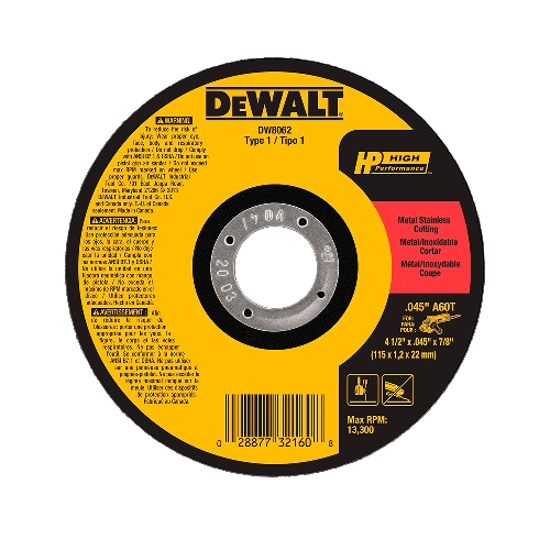 Foto 2 pulgar | Disco Laminado Premium G60 Dewalt Dw8308 4.1/2 Plg