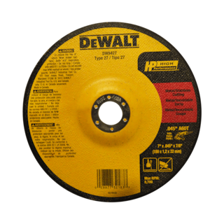 Foto 1 | Disco Corte Metal Dewalt 7x.045x7/8 Tipo 27