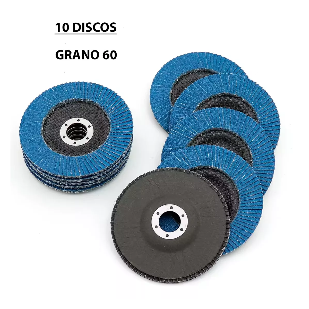 Foto 2 | Disco Lija Laminado Pulido Grano 60 Eo Safe Imports Esi-15010 Azul