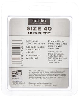Foto 2 | Cuchilla Cortapelos Para Perros Y Acero Con Infusión De Carbono Ultraedge - Venta Internacional.