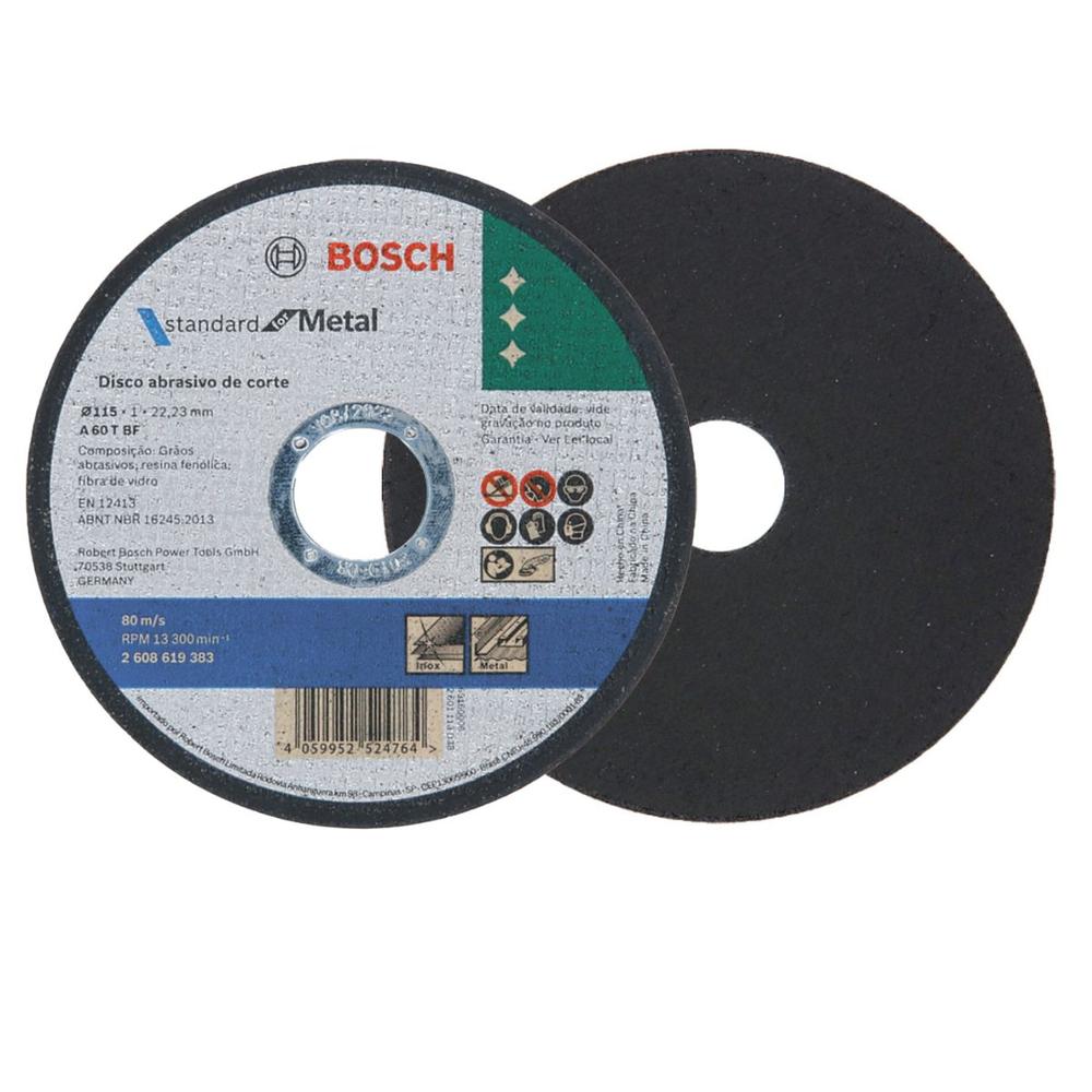 Foto 5 pulgar | Combo 200 Discos Corte Bosch 4-1/2' + Maleta De Transporte