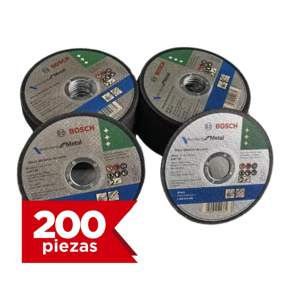 Foto 3 pulgar | Disco De Corte Metal/acero Inoxidable 4 1/2 Bosch Pack 200