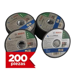 Foto 2 | Disco De Corte Metal/acero Inoxidable 4 1/2 Bosch Pack 200