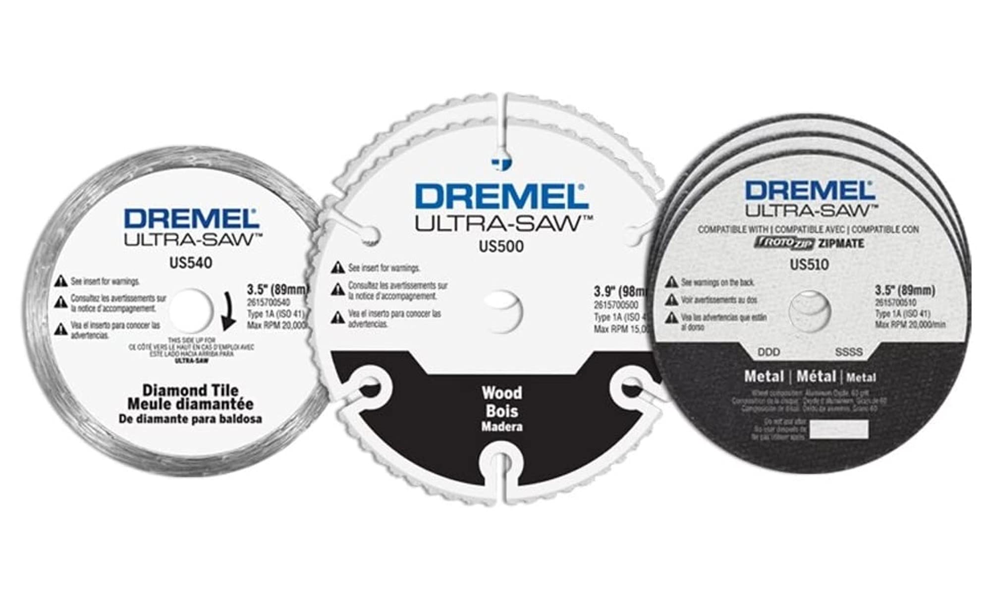 Foto 3 pulgar | Kit De Discos De Corte Dremel Us700 Ultra-saw De 6 Piezas - Venta Internacional.