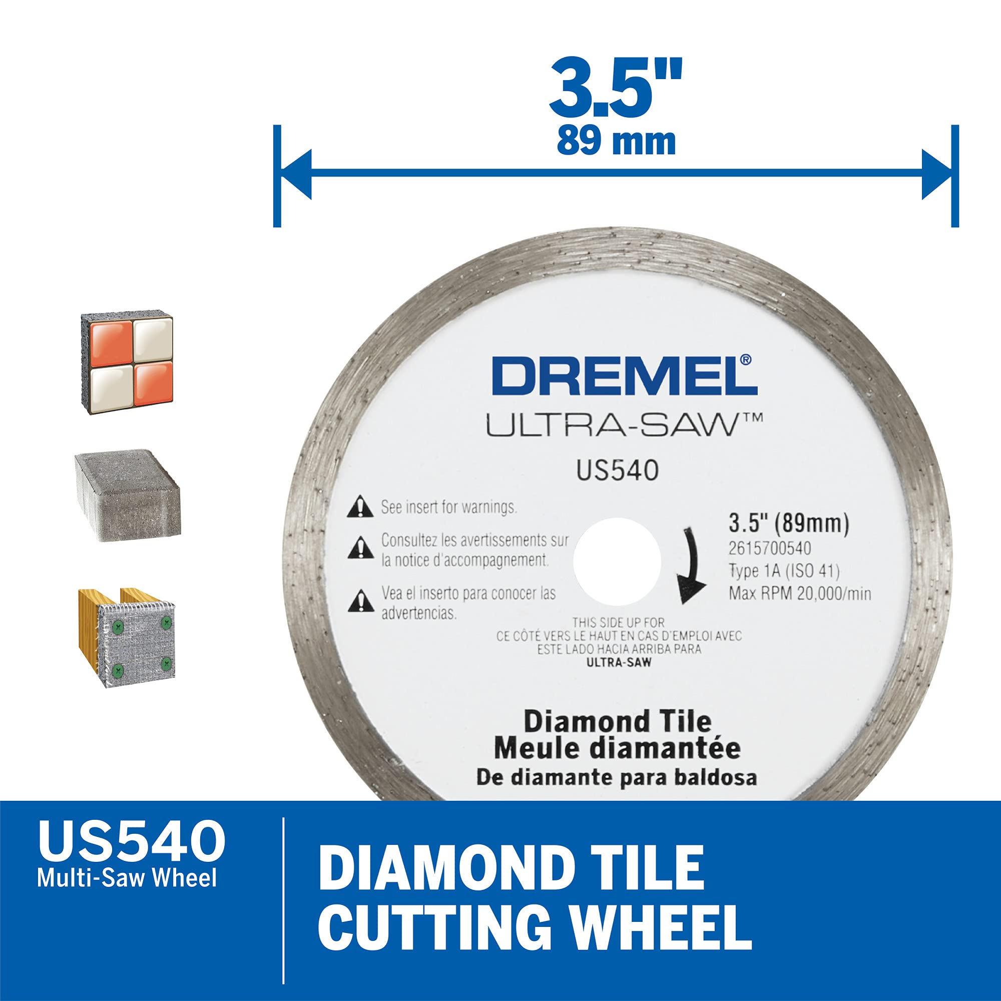 Foto 5 pulgar | Kit De Discos De Corte Dremel Us700 Ultra-saw De 6 Piezas - Venta Internacional.