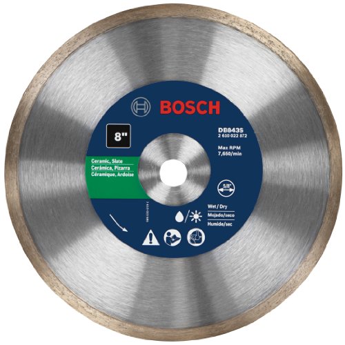 Foto 5 pulgar | Diamond Blade Bosch Db843s De 20 Cm Con Eje De 1,6 Cm Para Azulejos - Venta Internacional.