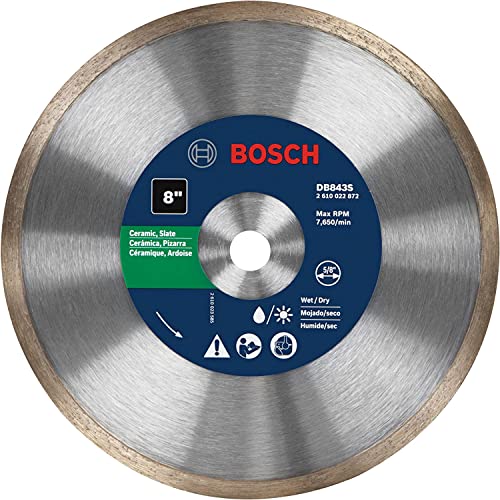 Foto 6 pulgar | Diamond Blade Bosch Db843s De 20 Cm Con Eje De 1,6 Cm Para Azulejos - Venta Internacional.