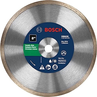 Foto 5 | Diamond Blade Bosch Db843s De 20 Cm Con Eje De 1,6 Cm Para Azulejos - Venta Internacional.