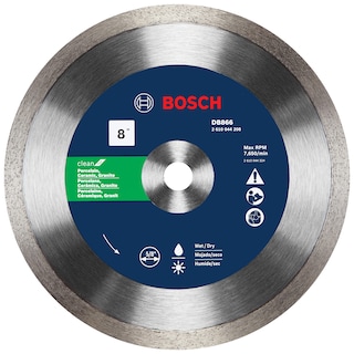 Foto 1 | Disco De Diamante Bosch Db866 Rapido Premium De 8 Pulgadas Para Porcelana - Venta Internacional.